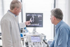 Beta-Kardiologie-Prof-Schwab-erklaert-Ultraschall-Bild
