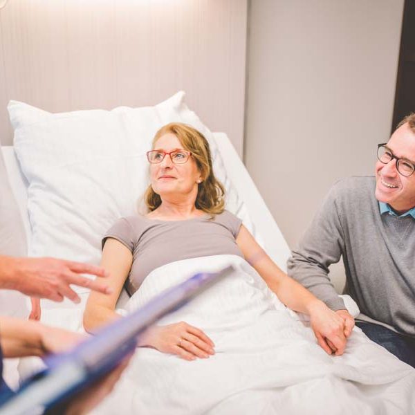 Rückenmarkstimulation Patient auf Station