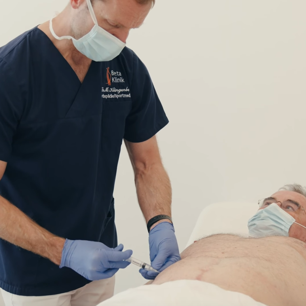 Stammzellenentnahme vorbereiten