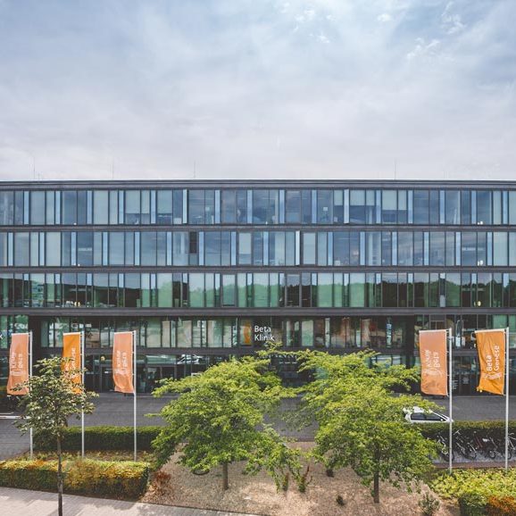 Die Beta Klinik von auĂźen