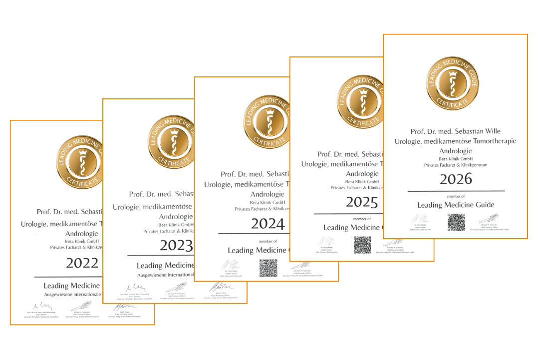 Auszeichnungen Prof. Wille. Facharzt für Urologie