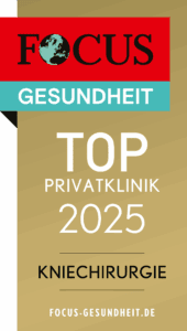 Top Privatklinik 2025 Focus Gesundheit Kniechirurgie