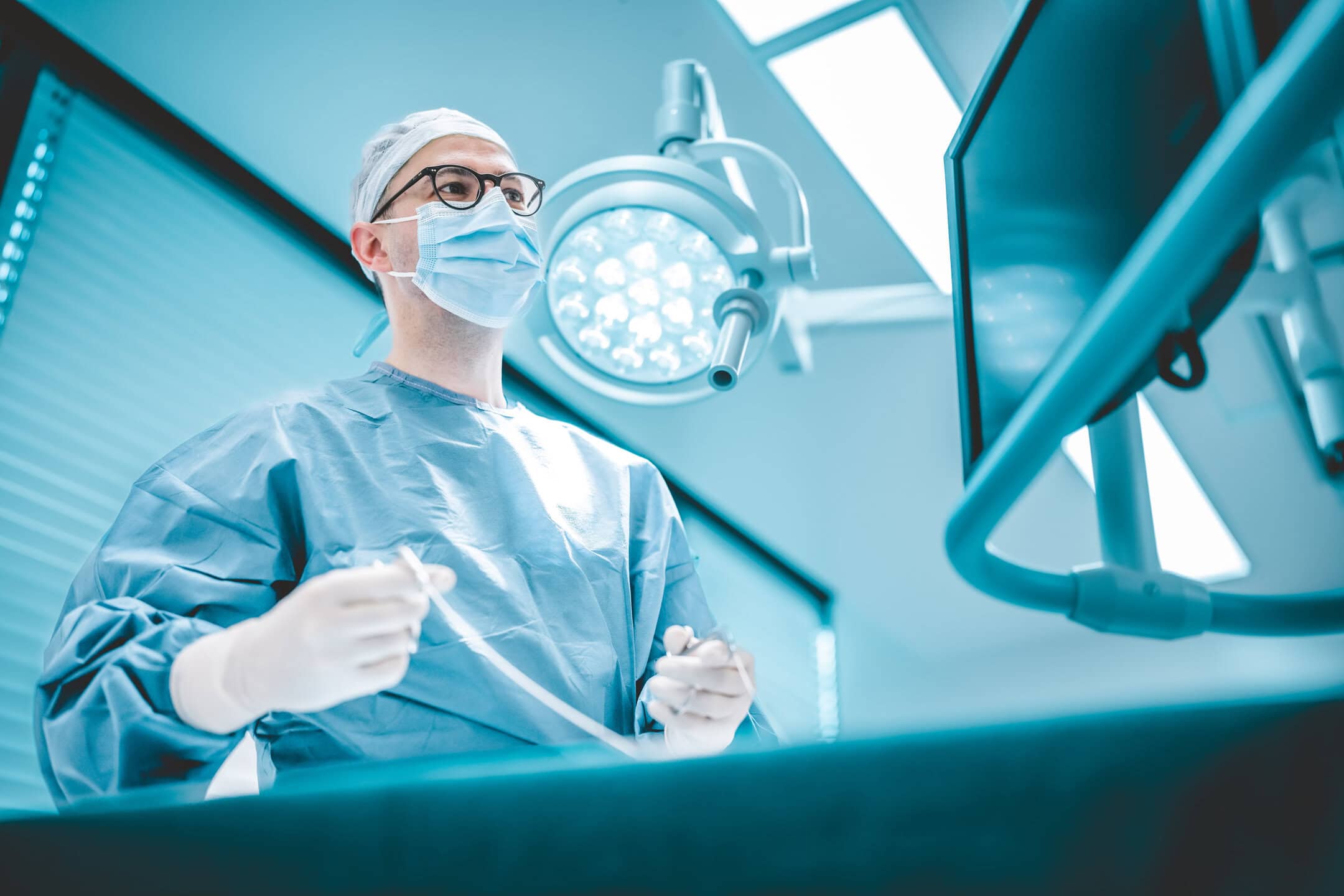 Gynäkologe Dr. Gantert in OP