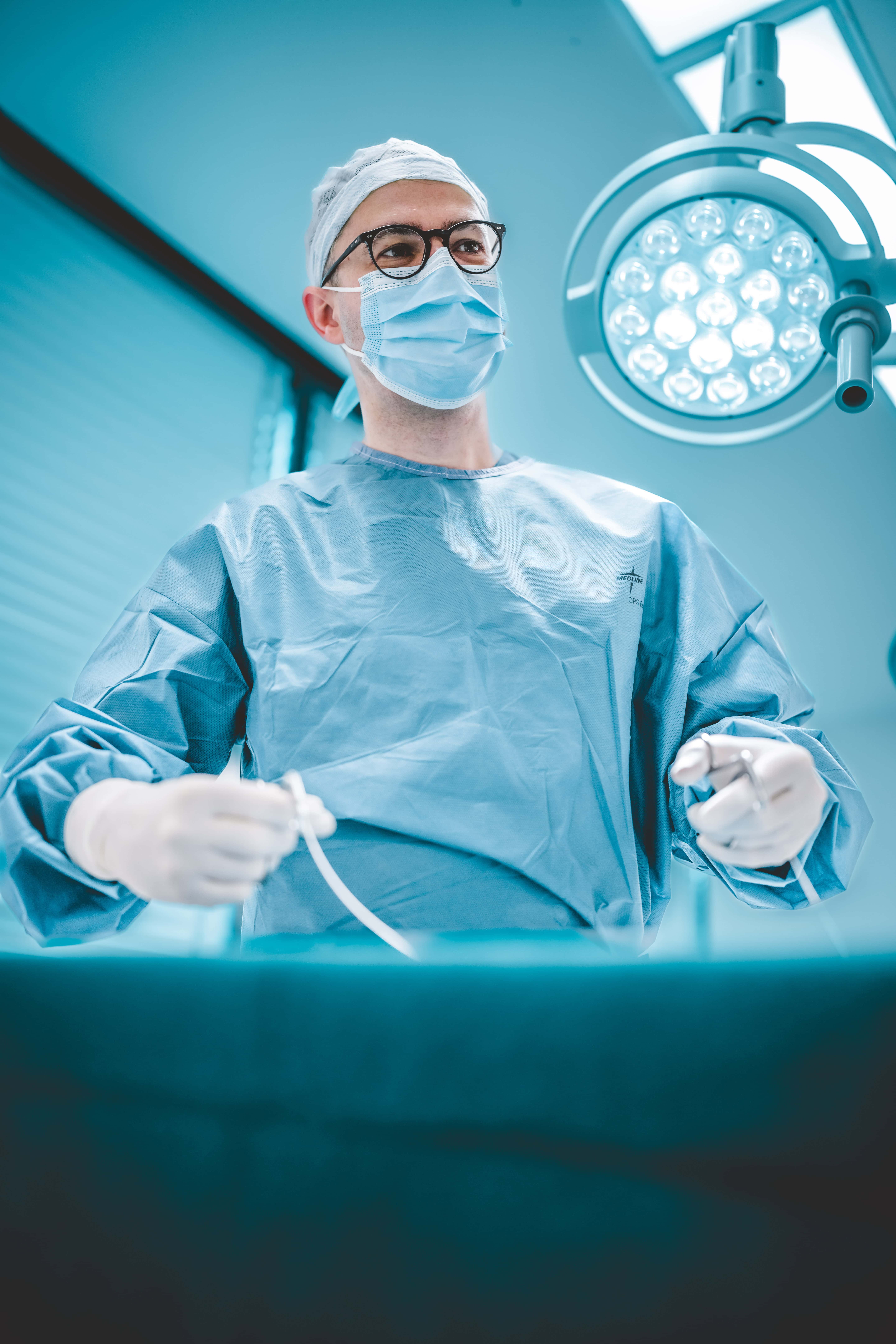 Gynäkologe Dr. Gantert in OP