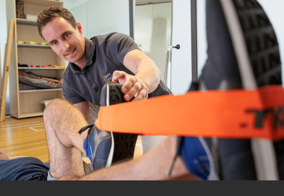 Gezieltes Muskelaufbautraining durch unser Physiotherapie